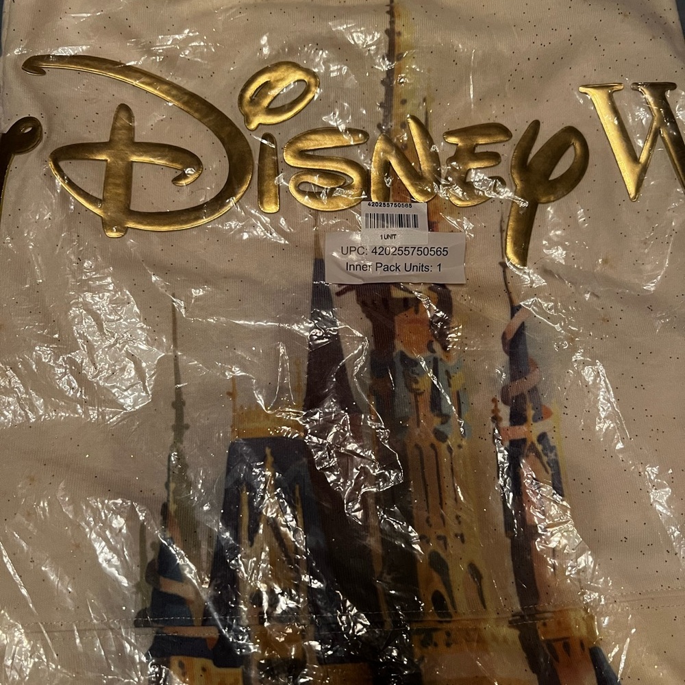 NWT Cinderella Castle Jersey - Disney 50th Anniversary Large
